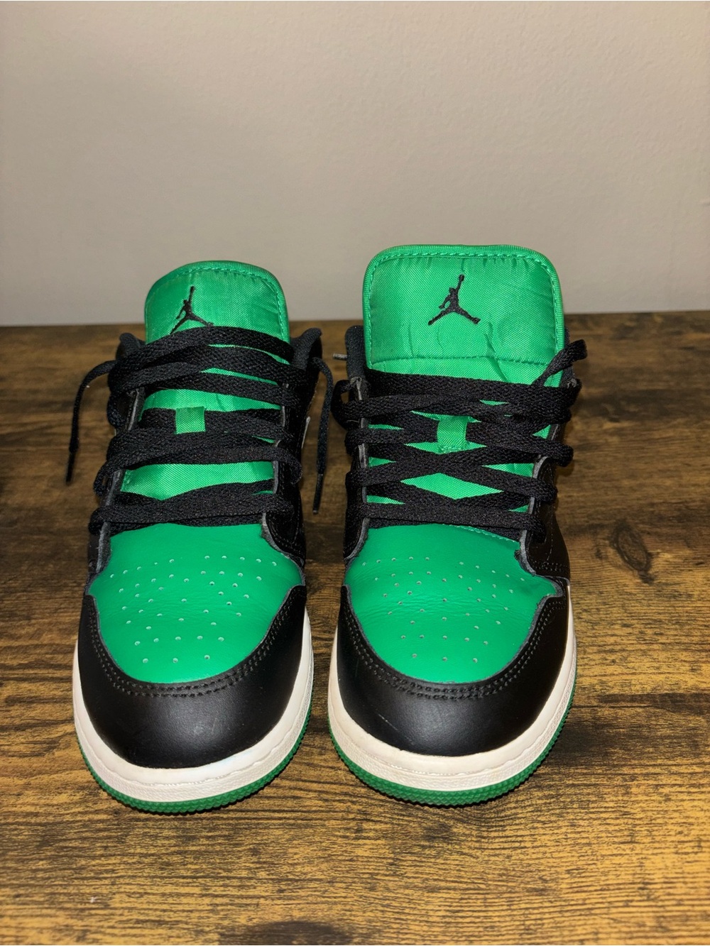 Jordan Kids' Sneakers in Green and Black